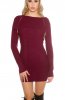 ROCHII TRICOT - Rochie tricot Jamy Bordeaux