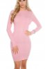 ROCHII TRICOT - Rochie tricot Tiffany Pink
