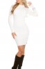 ROCHII TRICOT - Rochie tricot Tiffany White