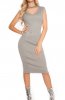 ROCHII TRICOT - Rochie tricot Kolya Gri