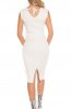 ROCHII TRICOT - Rochie tricot Kolya White