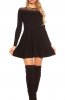 ROCHII TRICOT - Rochie tricot Andra Black