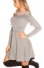 ROCHII TRICOT - Rochie tricot Andra Grey