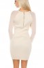ROCHII TRICOT - Rochie tricot Enyd Beige