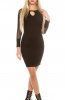 ROCHII TRICOT - Rochie tricot Enyd Black