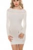 ROCHII TRICOT - Rochie tricot Ava White