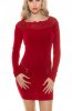 ROCHII TRICOT - Rochie tricot Ava Red