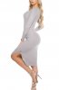 ROCHII TRICOT - Rochie tricot Calipso Grey
