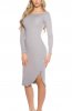 ROCHII TRICOT - Rochie tricot Calipso Grey