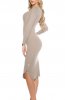 ROCHII TRICOT - Rochie tricot Calipso Cappuccino