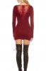 ROCHII TRICOT - Rochie tricot Renee Bordeaux