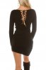 ROCHII TRICOT - Rochie tricot Adelyn Black
