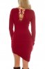 ROCHII TRICOT - Rochie tricot Adelyn Bordeaux