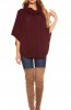 CARDIGANE / PONCHO - Poncho Athena Bordeaux