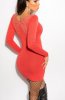 ROCHII TRICOT - Rochie tricot Amya Coral