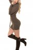 ROCHII TRICOT - Rochie tricot Lorelay Cappuccino