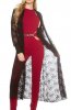 CARDIGANE / PONCHO - Cardigan dantela Amalia Black