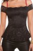 BLUZE - Top Latyna Black