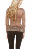 BLUZE - Bluza Alyza Cappuccino