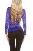 BLUZE - Bluza Alyza Royal Blue