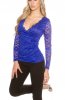 BLUZE - Bluza Alyza Royal Blue