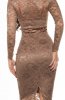 ROCHII DANTELA - Rochie dantela Celia Cappuccino