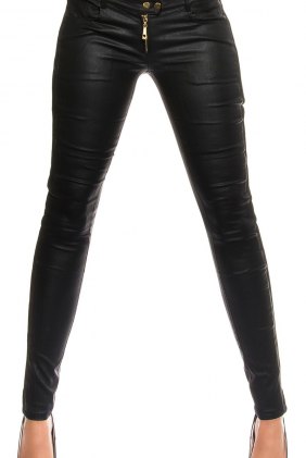 Pantaloni Tarra Black din Colectia de PANTALONI / BLUGI