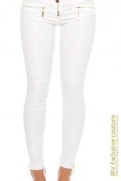 Pantaloni Aspen White - Magazin online haine de dama Fashion