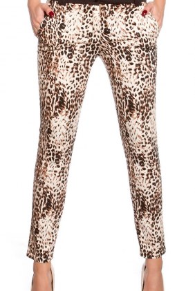 Pantaloni Ayda Leo Brown din Colectia de PANTALONI / BLUGI
