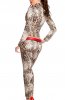 PANTALONI / BLUGI - Pantaloni Ayda Leo Brown