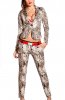 PANTALONI / BLUGI - Pantaloni Ayda Leo Brown