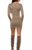 ROCHII TRICOT - Rochie tricot Lylo Taupe