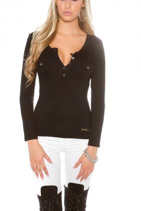 Bluza Volva Black din Colectia de BLUZE