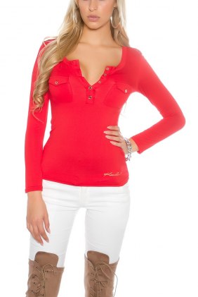 Bluza Volva Red din Colectia de BLUZE