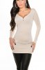 PULOVERE / CARDIGANE - Pulover Kazimir Beige