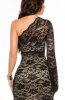 SCOASE DIN STOC - Rochie dantela Sara Black