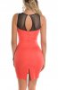ROCHII ELEGANTE - Rochie eleganta cu broderie Rochelle Coral