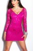 ROCHII DANTELA - Rochie dantela Julia Fuchsia