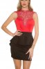 ROCHII ELEGANTE - Rochie eleganta Dora Red-Black