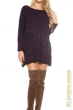 Pulover Halle Dark Blue - Magazin online haine de dama Fashion