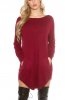 PULOVERE / CARDIGANE - Pulover Talyah Bordeaux