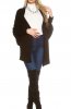 CARDIGANE / PONCHO - Cardigan Alyssa Black