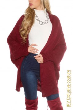 Cardigan Alyssa Bordeaux - Magazin online haine de dama Fashion