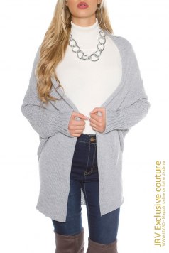 Cardigan Alyssa Grey - Magazin online haine de dama Fashion