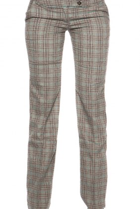 Pantaloni Delya Grey-Turquoise din Colectia de PANTALONI / BLUGI