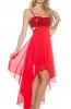 ROCHII ELEGANTE - Rochie eleganta cu voal si paiete Athalya Red