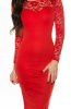 ROCHII ELEGANTE - Rochie dantela Alma Red