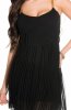 SCOASE DIN STOC - Rochie plisata Erika Black