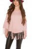 CARDIGANE / PONCHO - Poncho Cara Pink