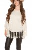 CARDIGANE / PONCHO - Poncho Cara Beige